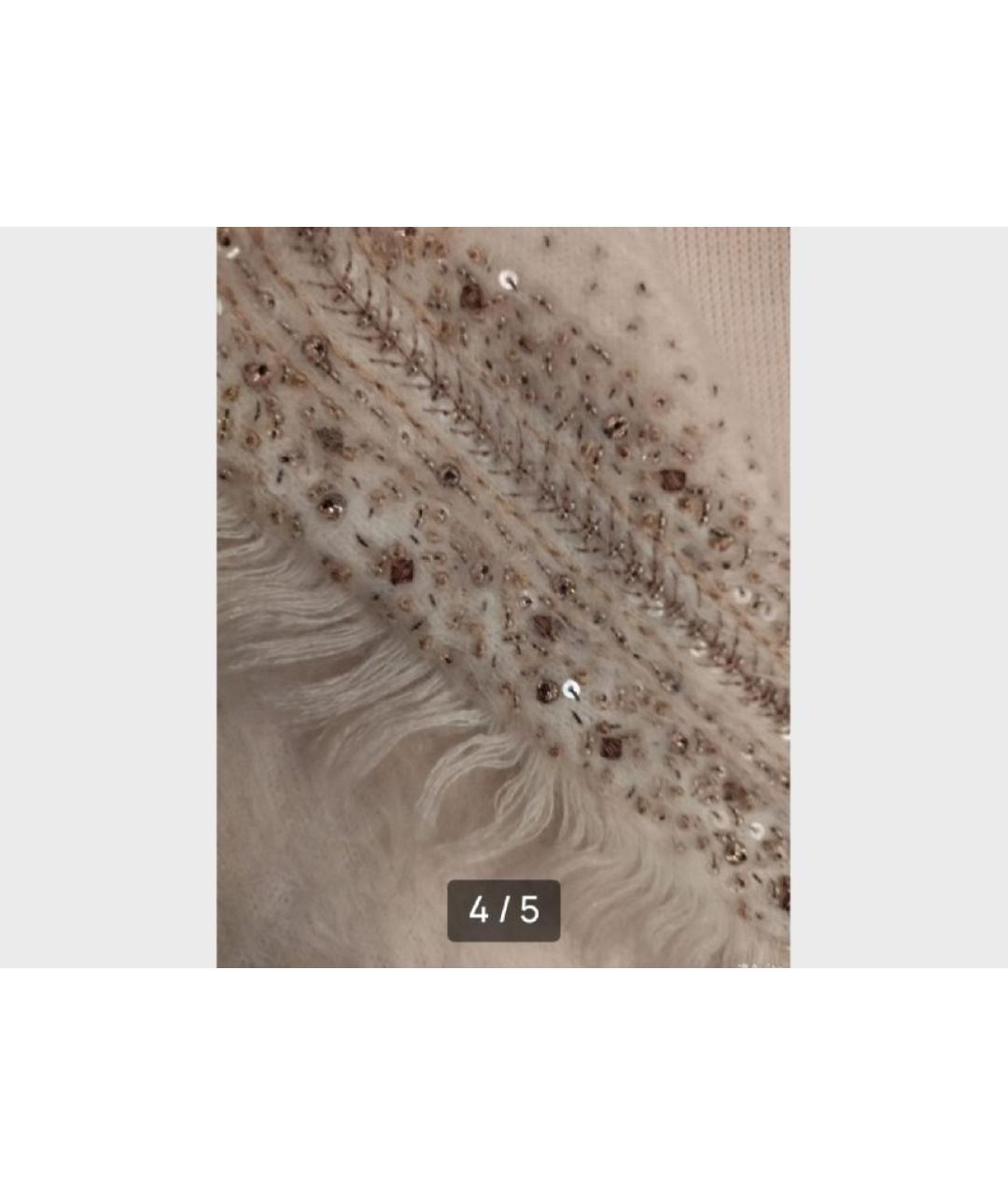 ESCADA Бежевый шерстяной кардиган, фото 4