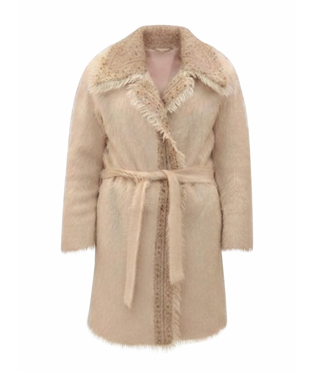 ESCADA Бежевый шерстяной кардиган, фото 1