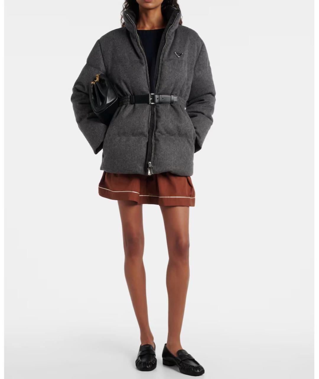 PRADA Серая куртка, фото 5