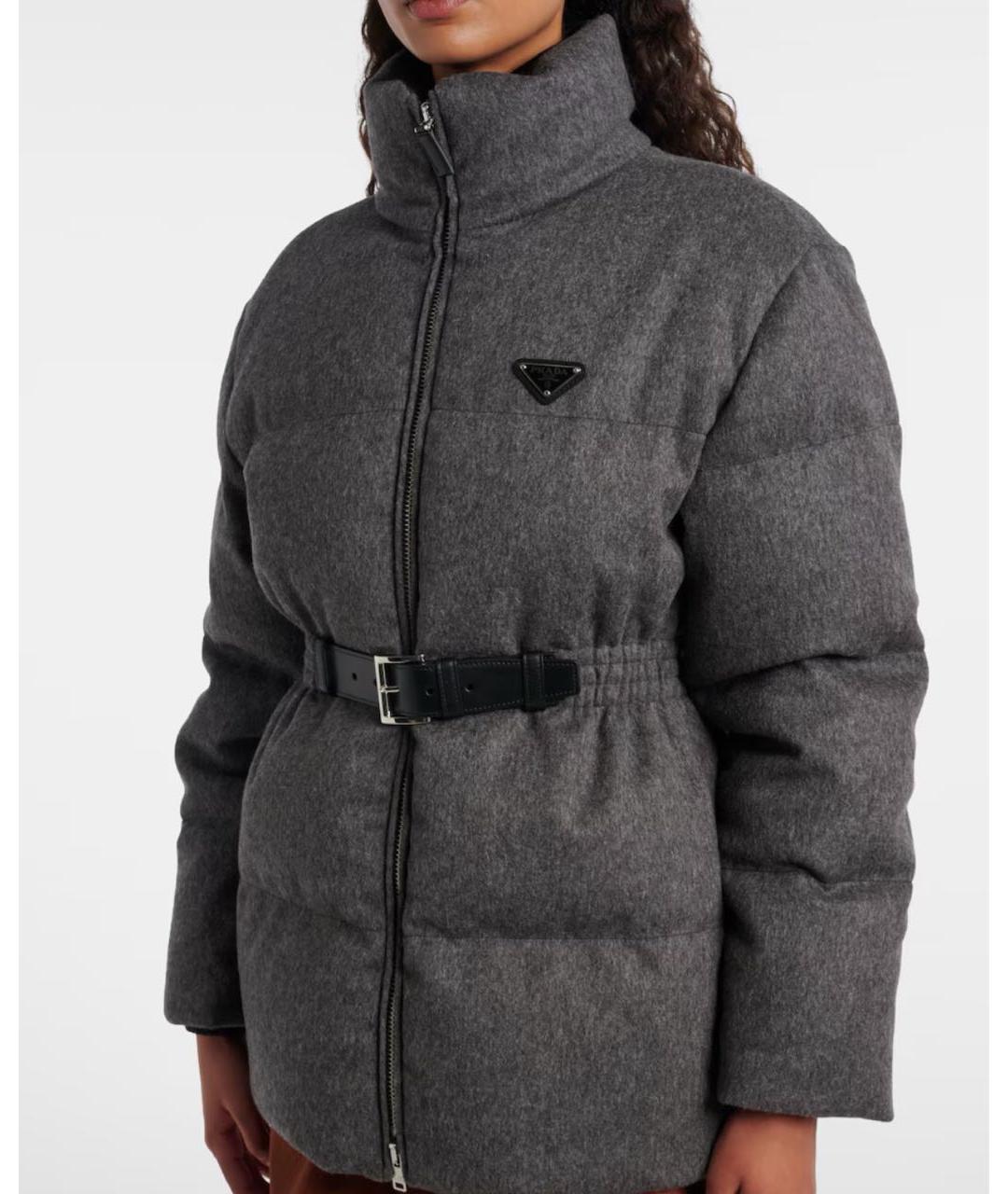 PRADA Серая куртка, фото 3