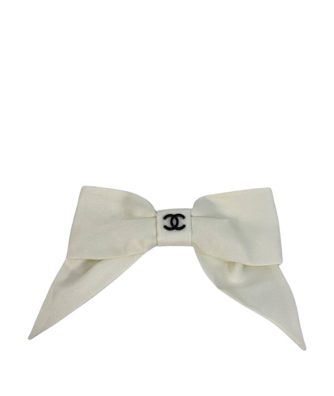 CHANEL Белая заколка, фото 1