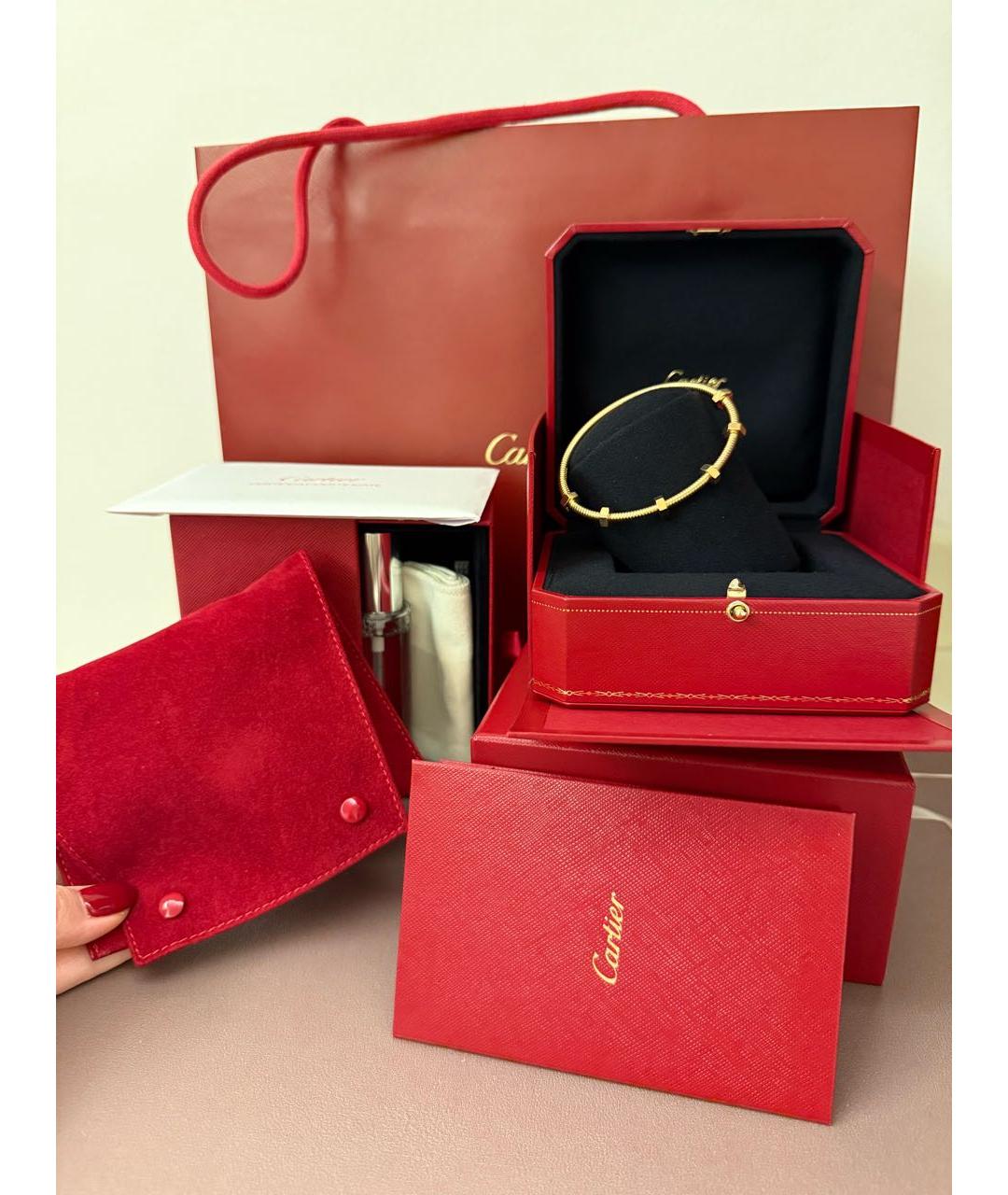 CARTIER Золотой браслет из розового золота, фото 6