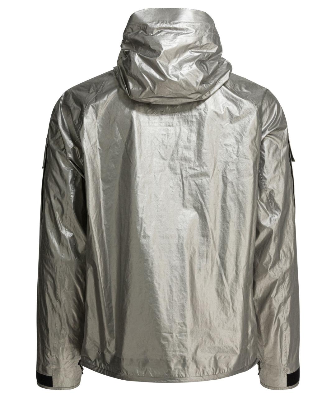 CP COMPANY Серебряная полиамидовая куртка, фото 2