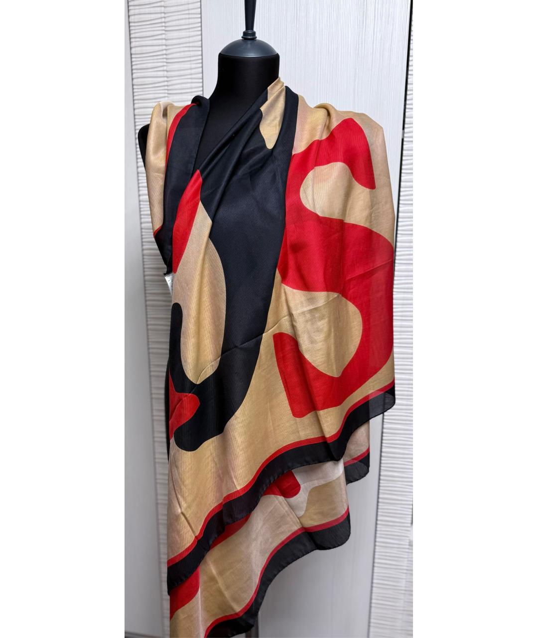 BURBERRY Мульти хлопковый платок, фото 6