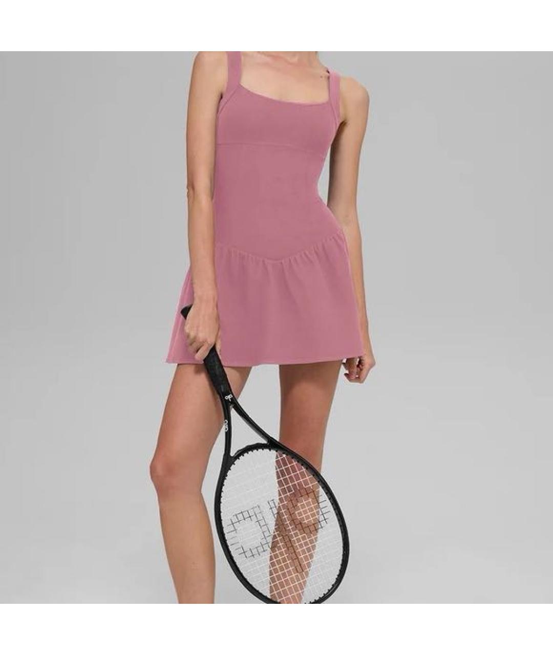 ALO YOGA Розовое платье, фото 4