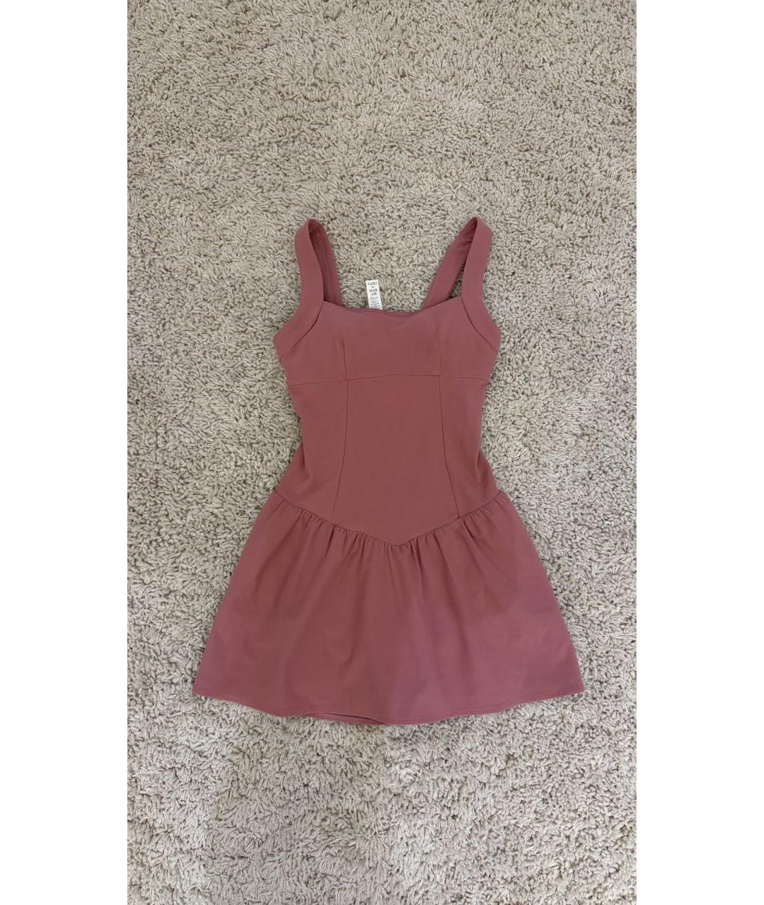 ALO YOGA Розовое платье, фото 8