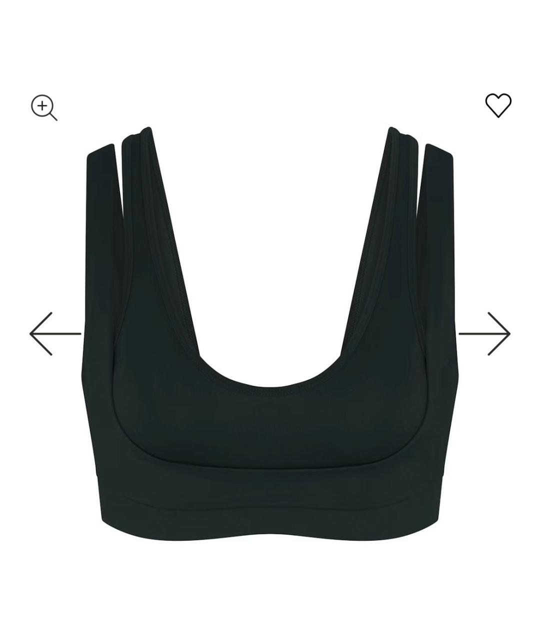 SKIMS Зеленая полиамидовая майка, фото 8