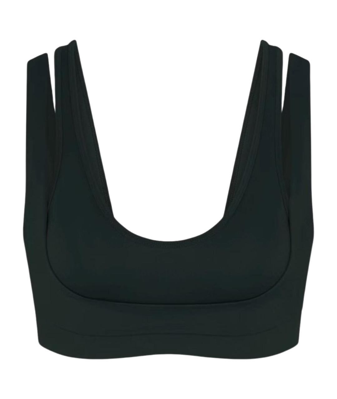 SKIMS Зеленая полиамидовая майка, фото 1