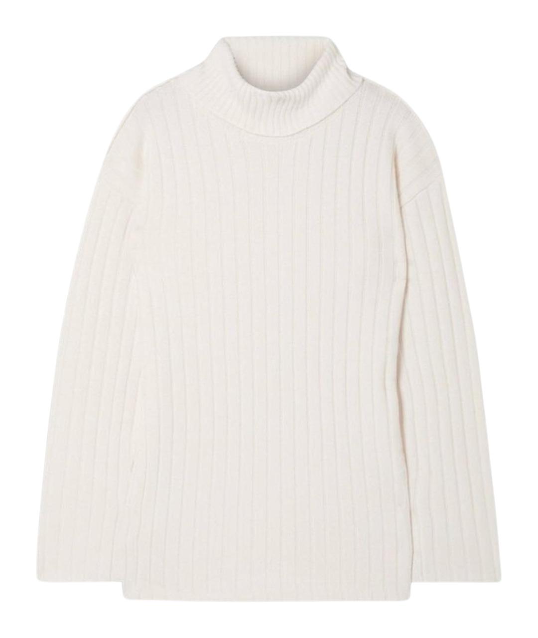 EQUIPMENT Белый шерстяной джемпер / свитер, фото 1