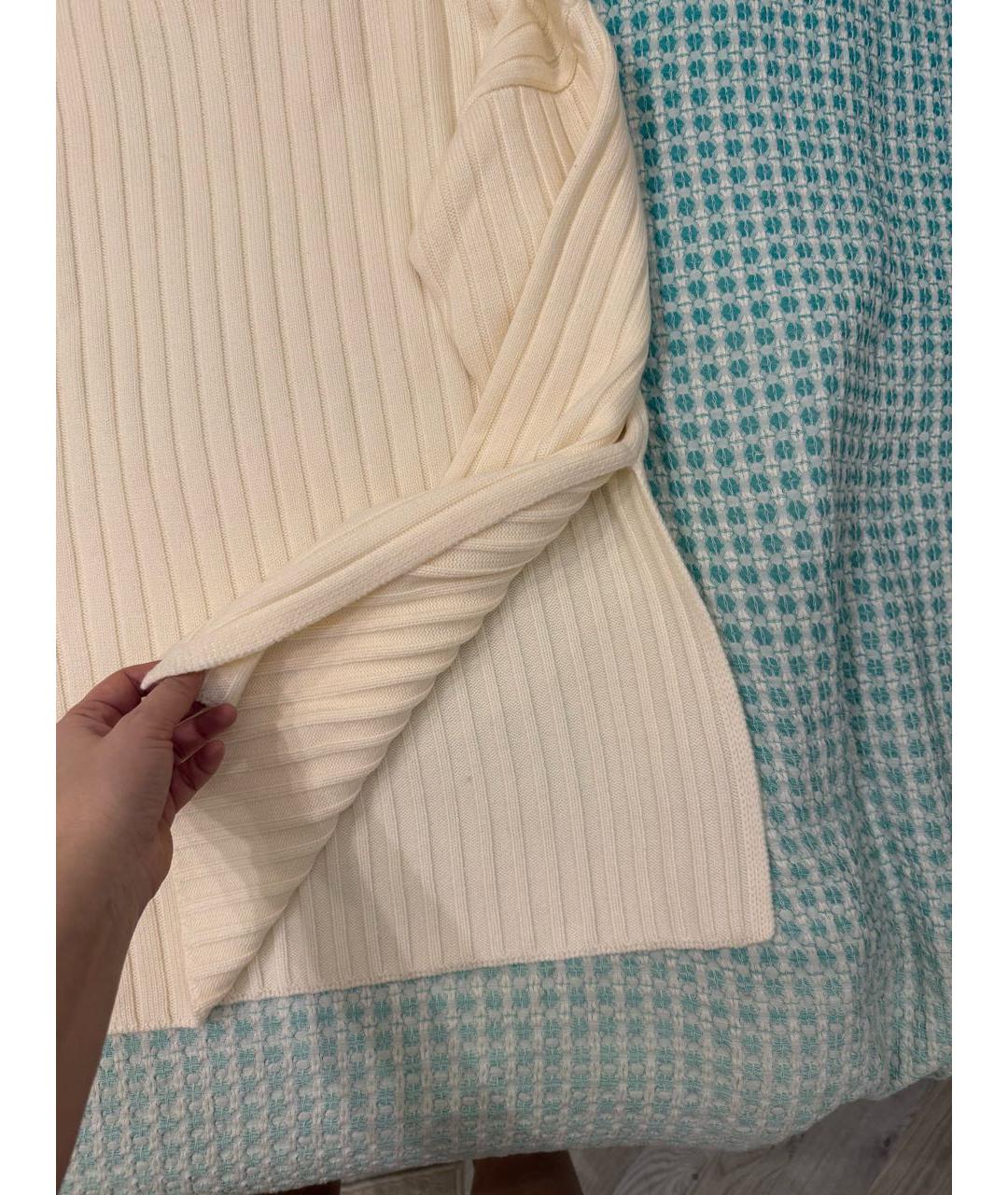 EQUIPMENT Белый шерстяной джемпер / свитер, фото 3