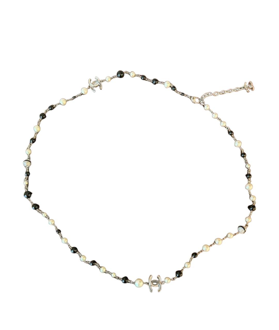 CHANEL Черное колье, фото 1