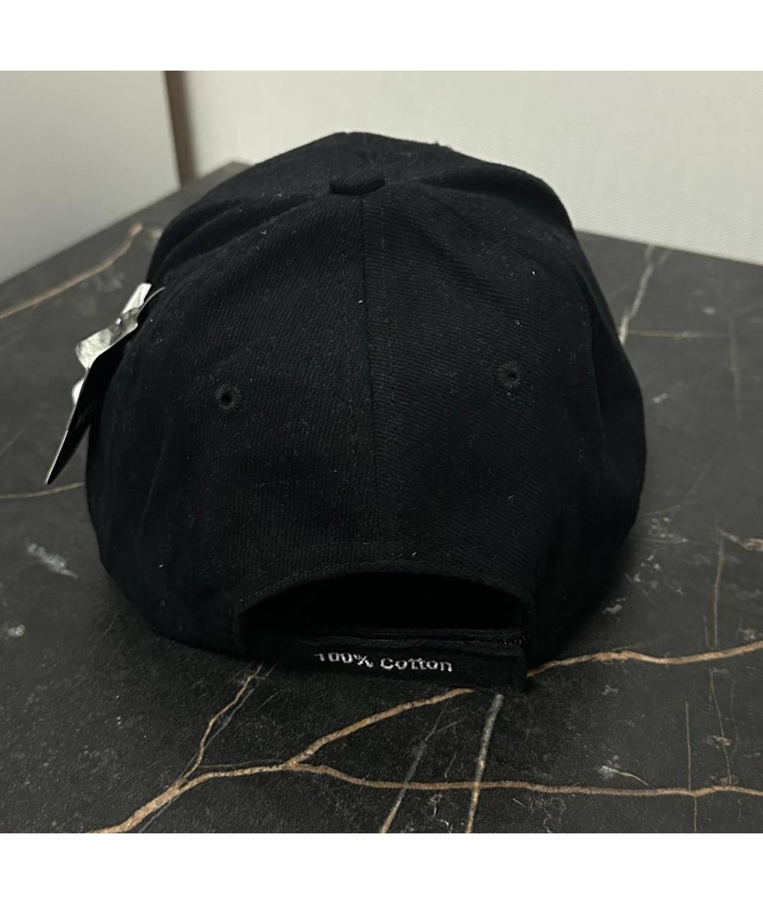 VETEMENTS Черная хлопковая кепка/бейсболка, фото 4