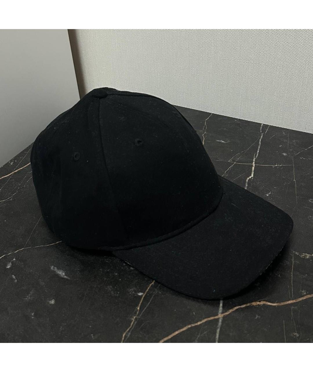 VETEMENTS Черная хлопковая кепка/бейсболка, фото 2