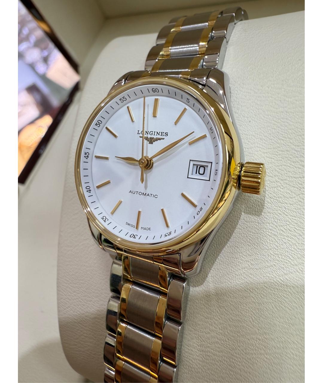 LONGINES Золотые часы, фото 4