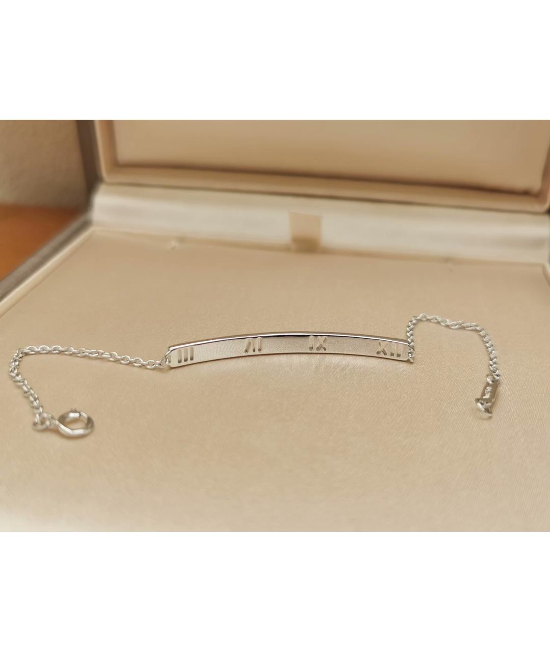 TIFFANY&CO Серебрянный браслет из белого золота, фото 5