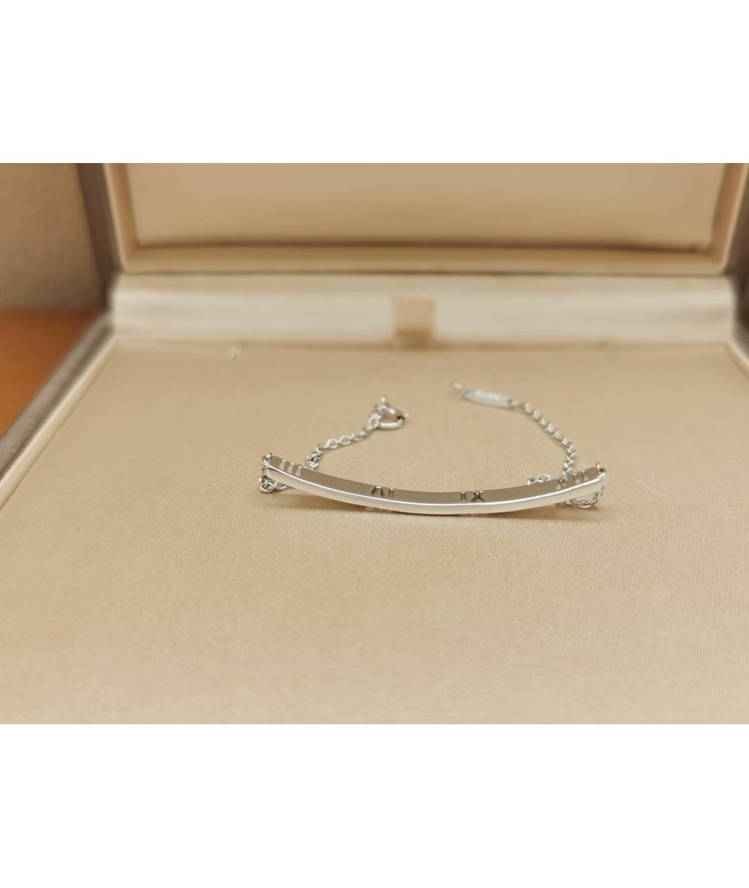 TIFFANY&CO Серебрянный браслет из белого золота, фото 2