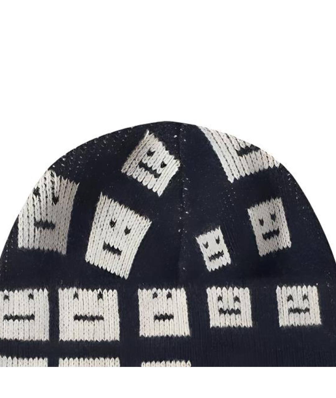 ACNE STUDIOS Мульти шерстяная шапка, фото 2