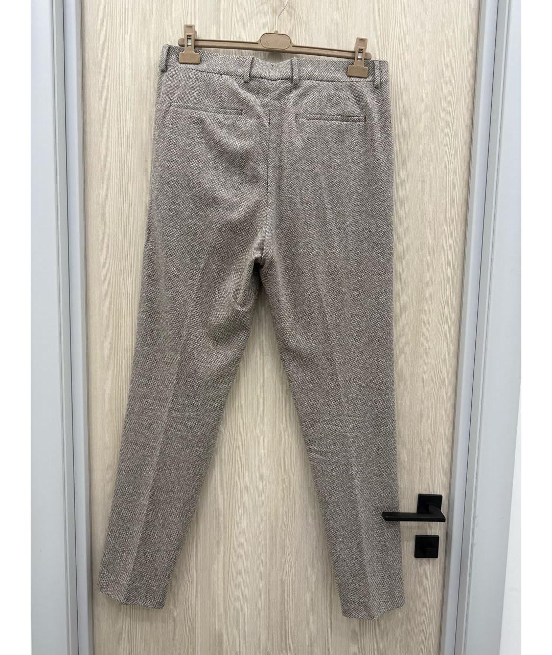BRUNELLO CUCINELLI Шерстяные повседневные брюки, фото 2