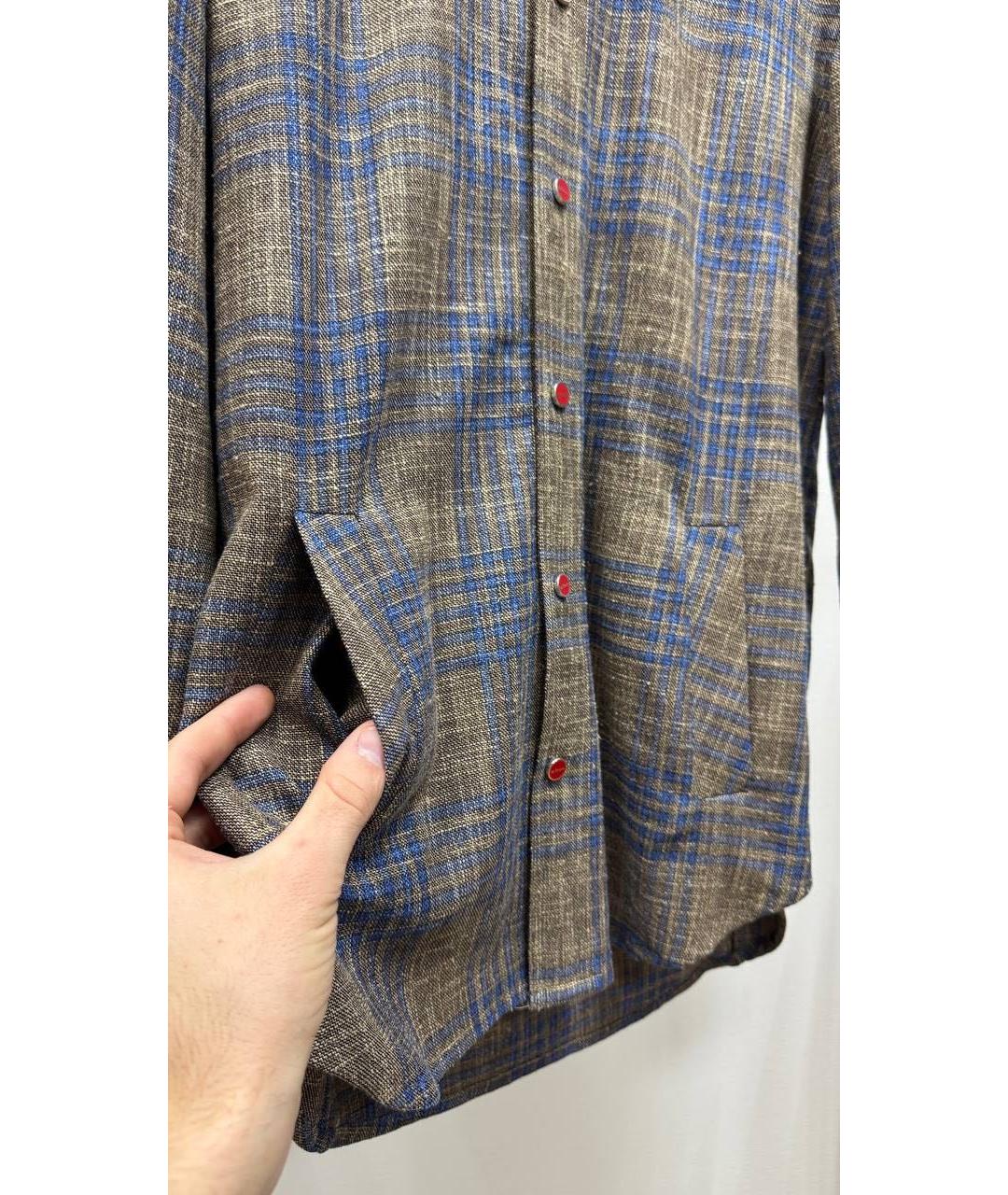 KITON Шерстяная кэжуал рубашка, фото 4