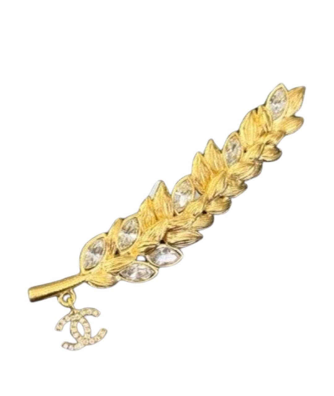 CHANEL Золотая булавка / брошь, фото 1