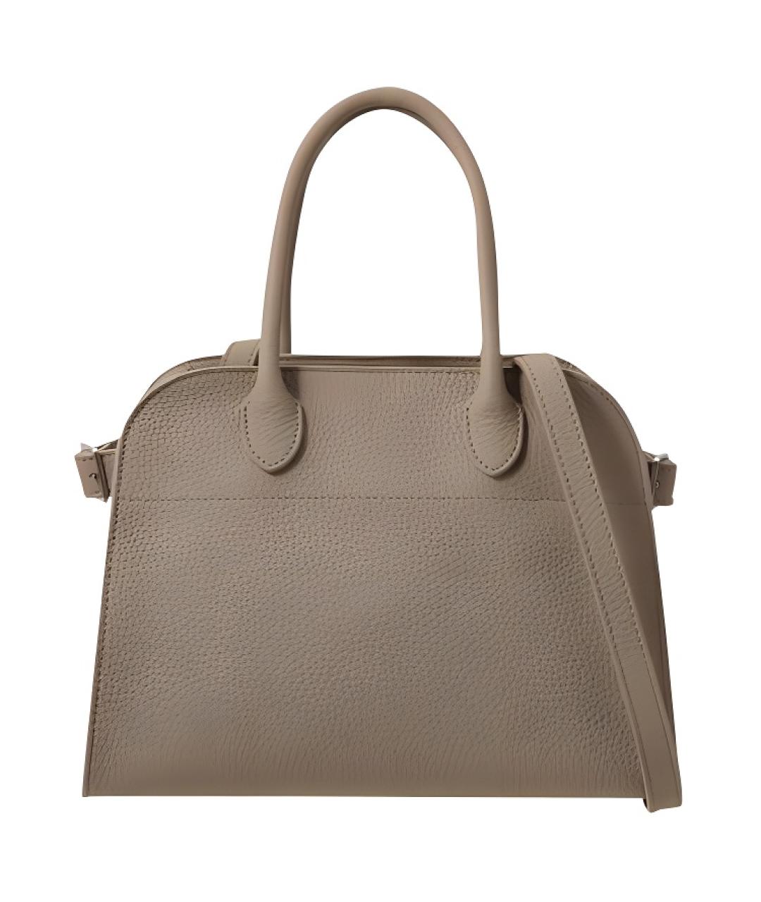 THE ROW Бежевая кожаная сумка тоут, фото 1