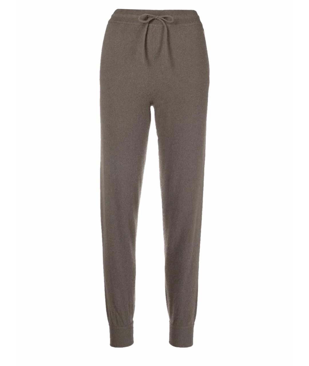 SANDRO Хаки кашемировые брюки узкие, фото 1