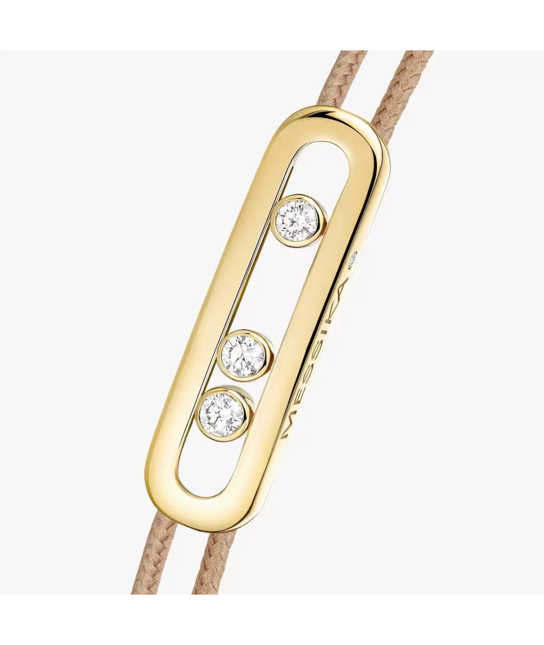 MESSIKA Бежевый браслет из желтого золота, фото 4