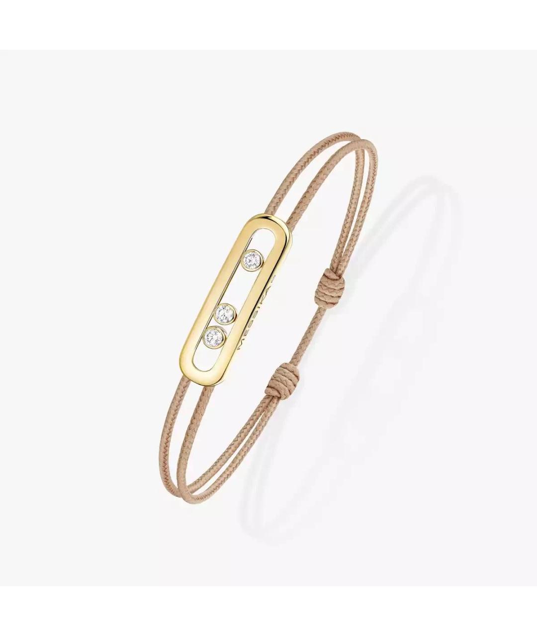 MESSIKA Бежевый браслет из желтого золота, фото 2