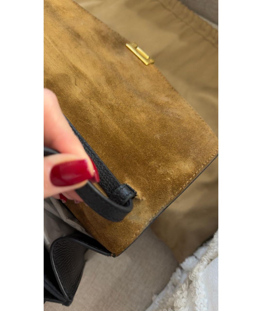 BURBERRY Мульти кожаная сумка через плечо, фото 7