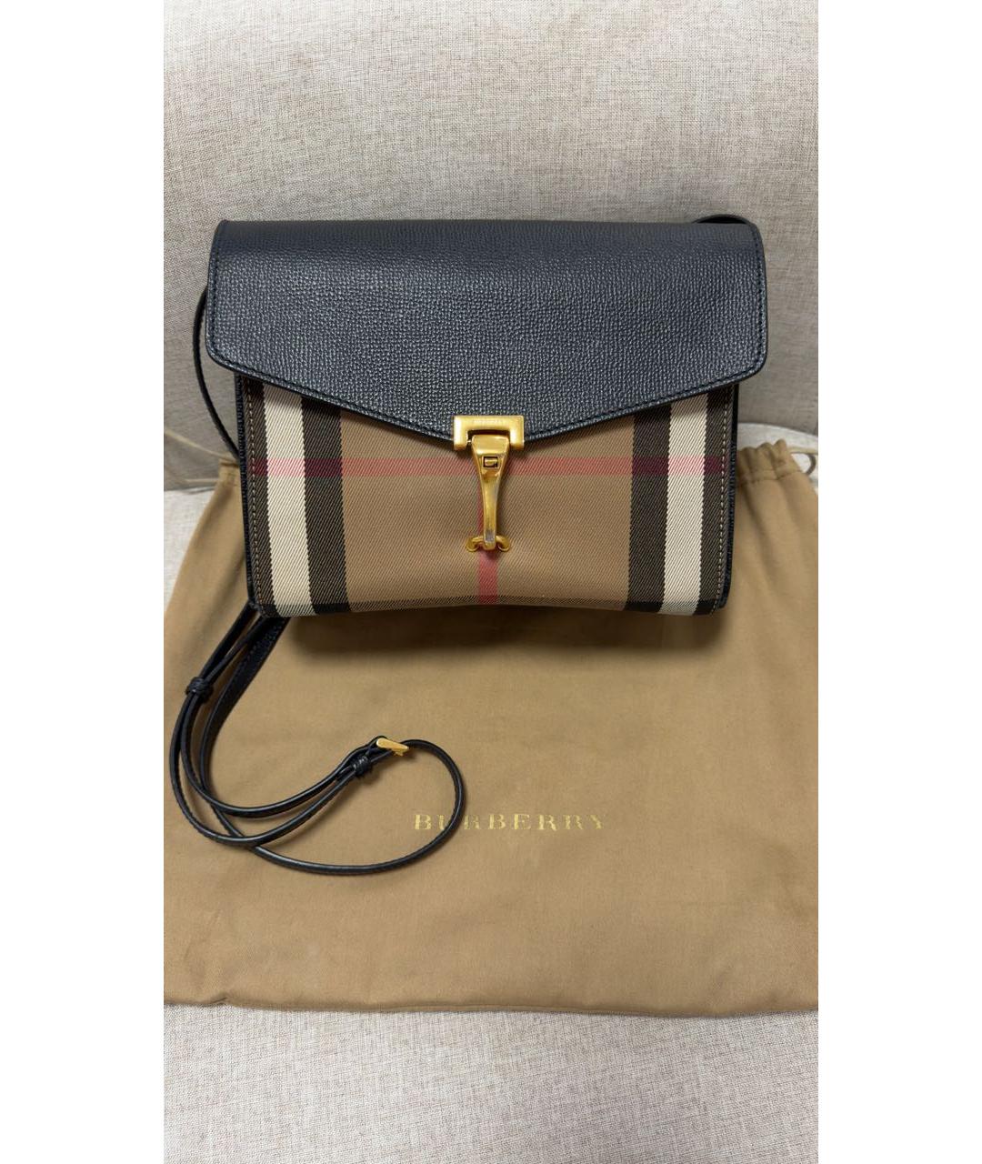 BURBERRY Мульти кожаная сумка через плечо, фото 8