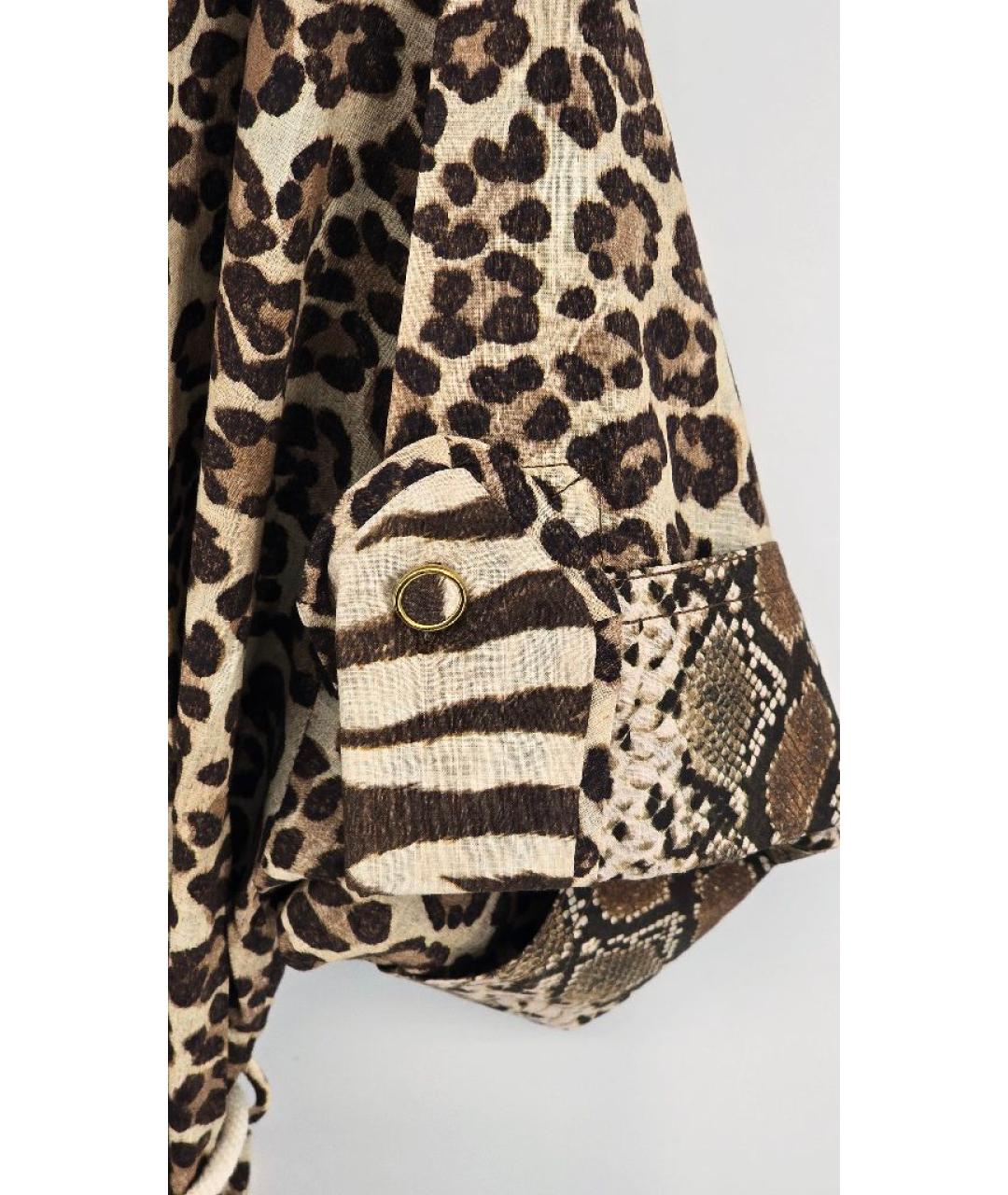 ZIMMERMANN Коричневое хлопковое платье, фото 4