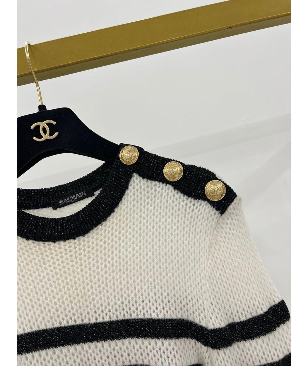 BALMAIN Белый кардиган, фото 2