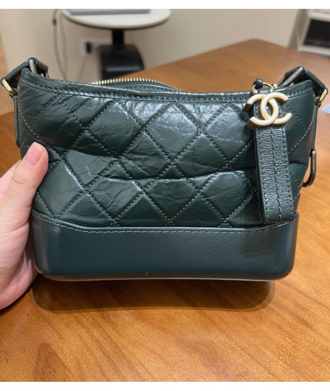 CHANEL Кожаная сумка через плечо, фото 2