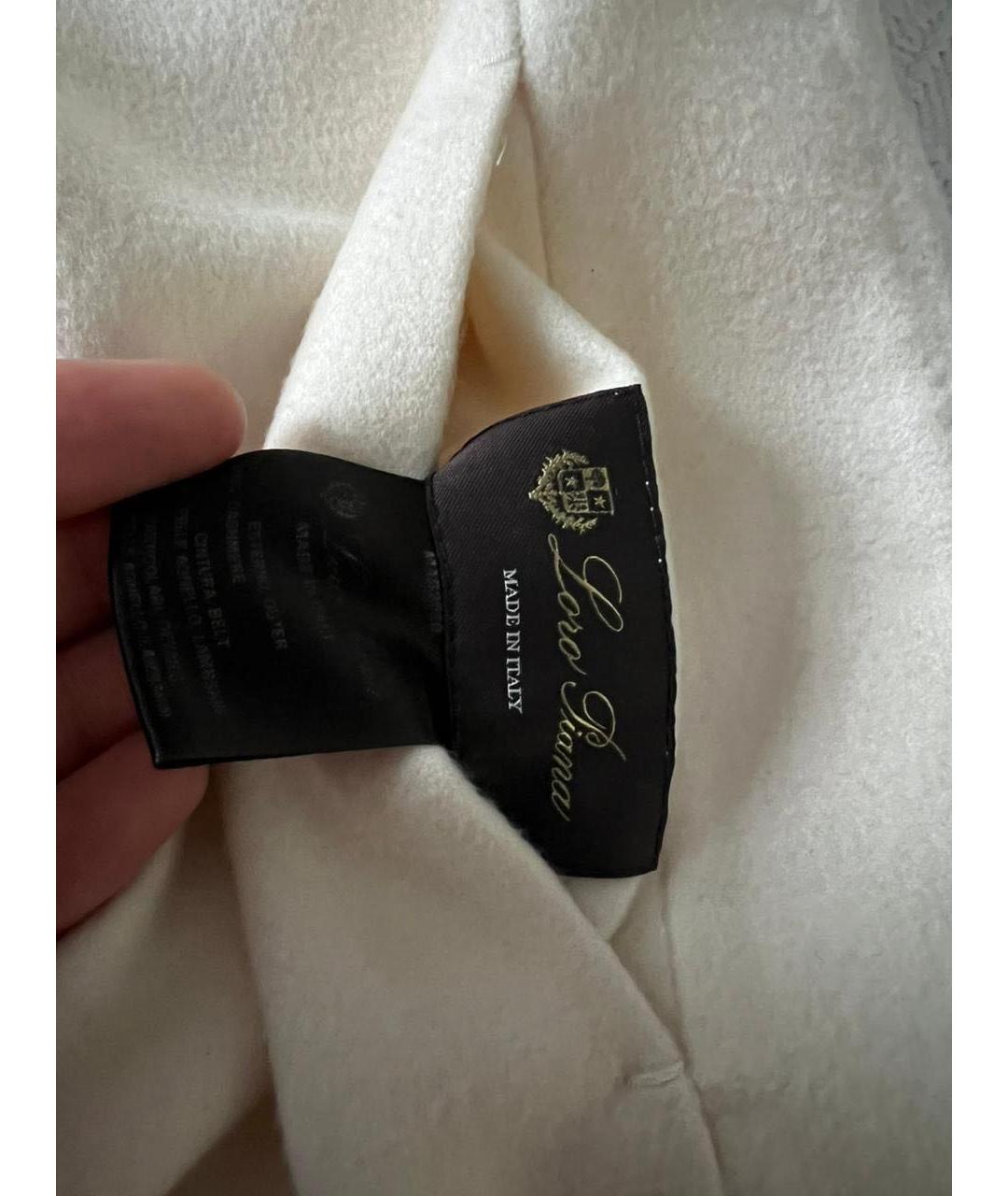 LORO PIANA Бежевое пальто, фото 7