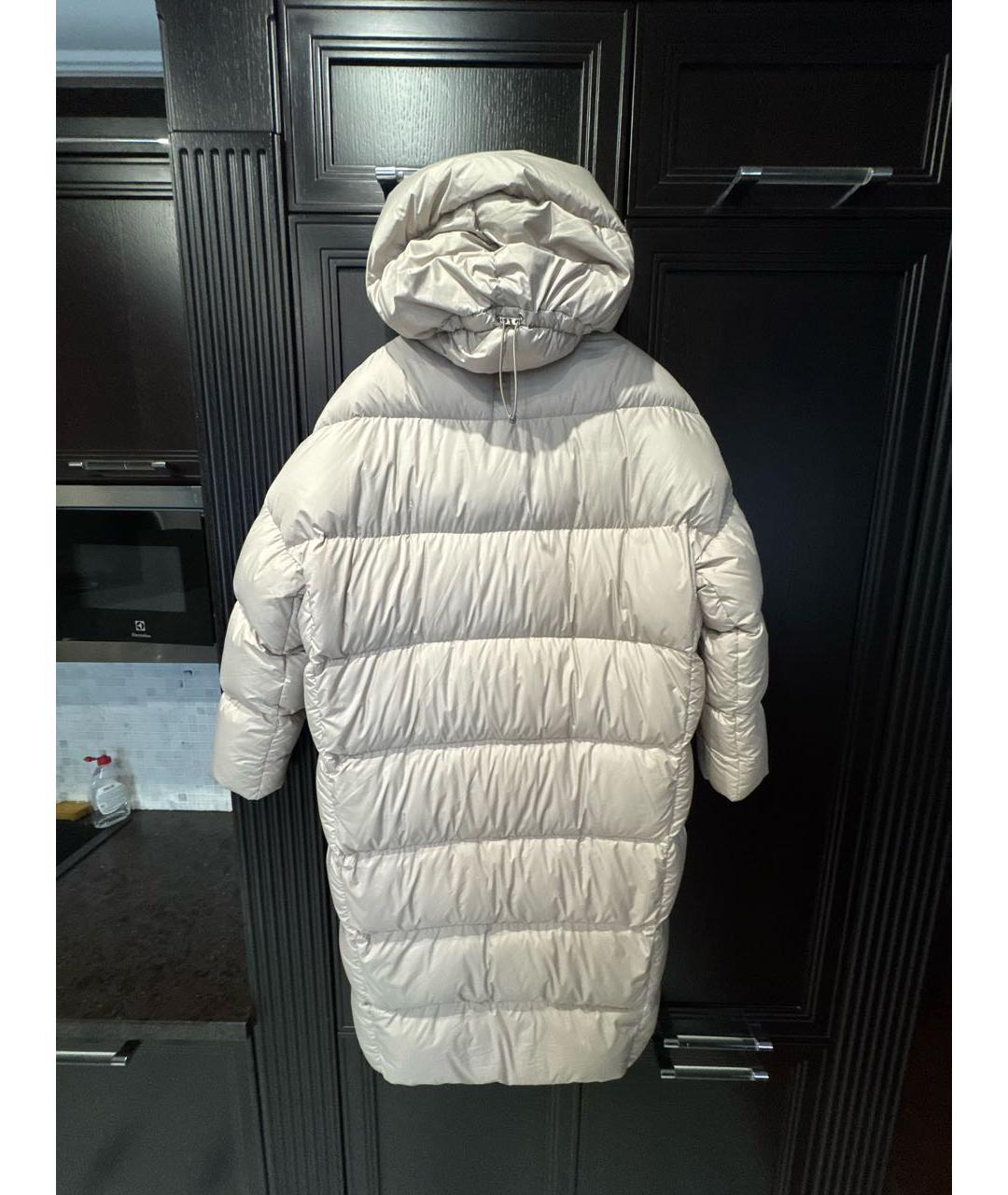 ADD Бежевая вискозная парка, фото 2