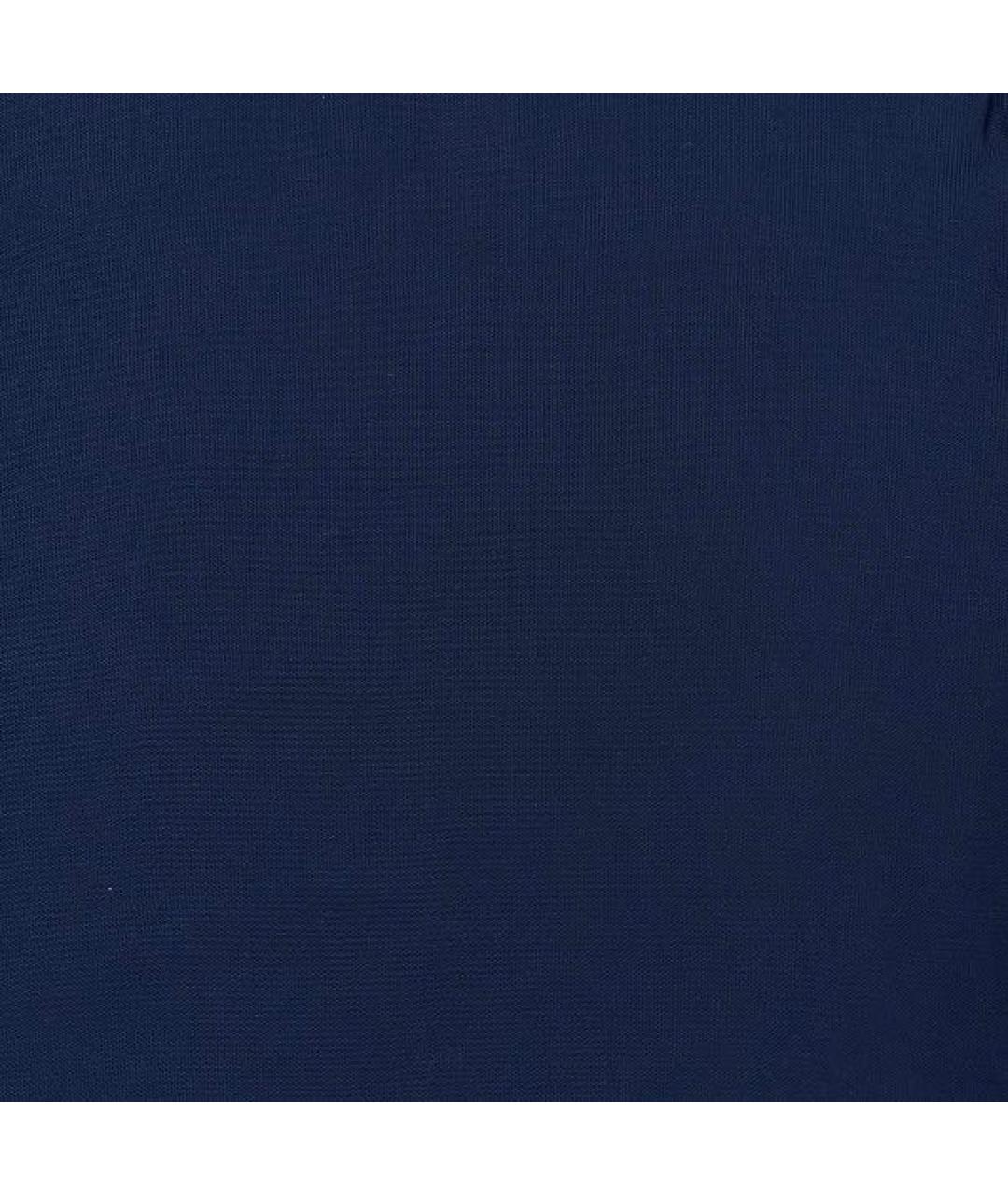 BURBERRY Черное хлопковое поло с коротким рукавом, фото 4