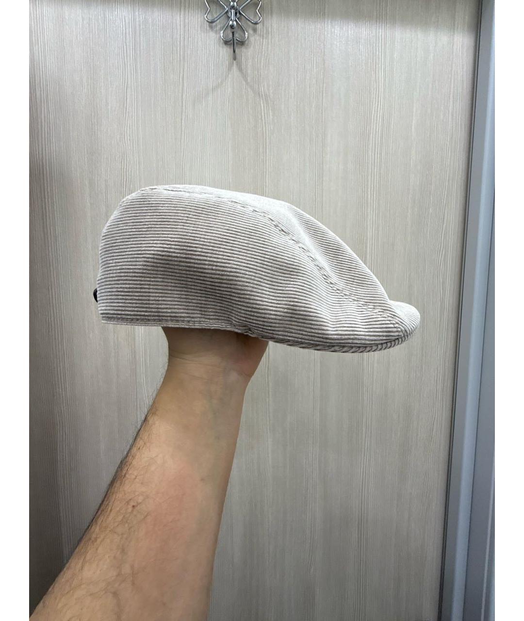 BRUNELLO CUCINELLI Бежевая хлопковая кепка/бейсболка, фото 4