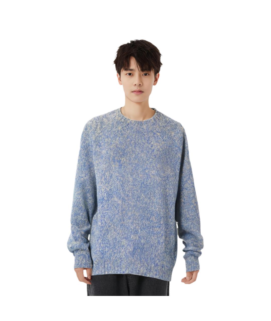 LOEWE Синий джемпер / свитер, фото 7