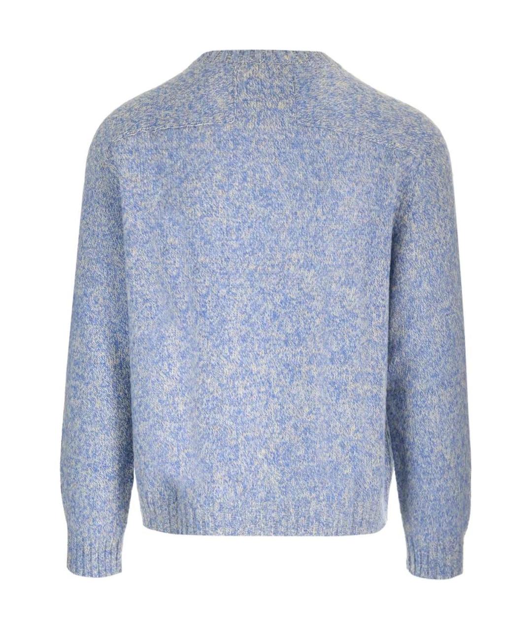 LOEWE Синий джемпер / свитер, фото 2