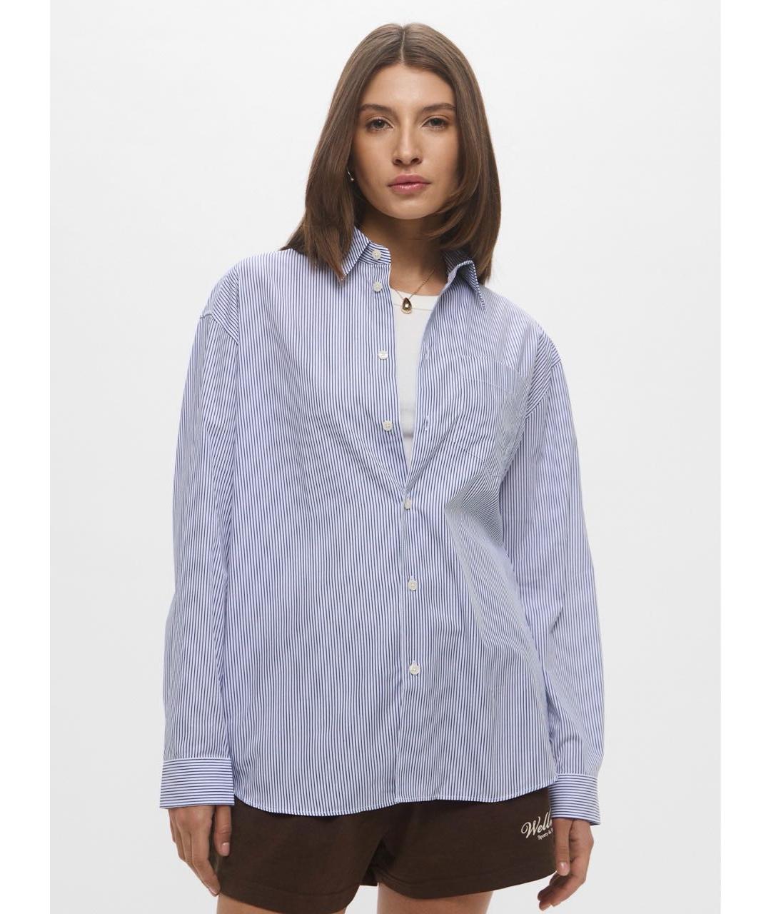 SPORTY AND RICH Мульти хлопковая рубашка, фото 3