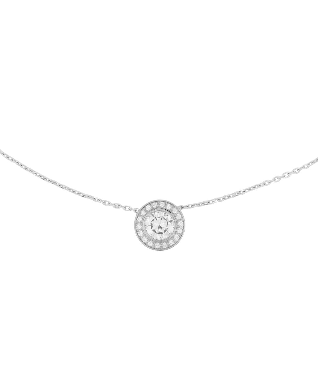 CARTIER Серебряное колье из белого золота, фото 3