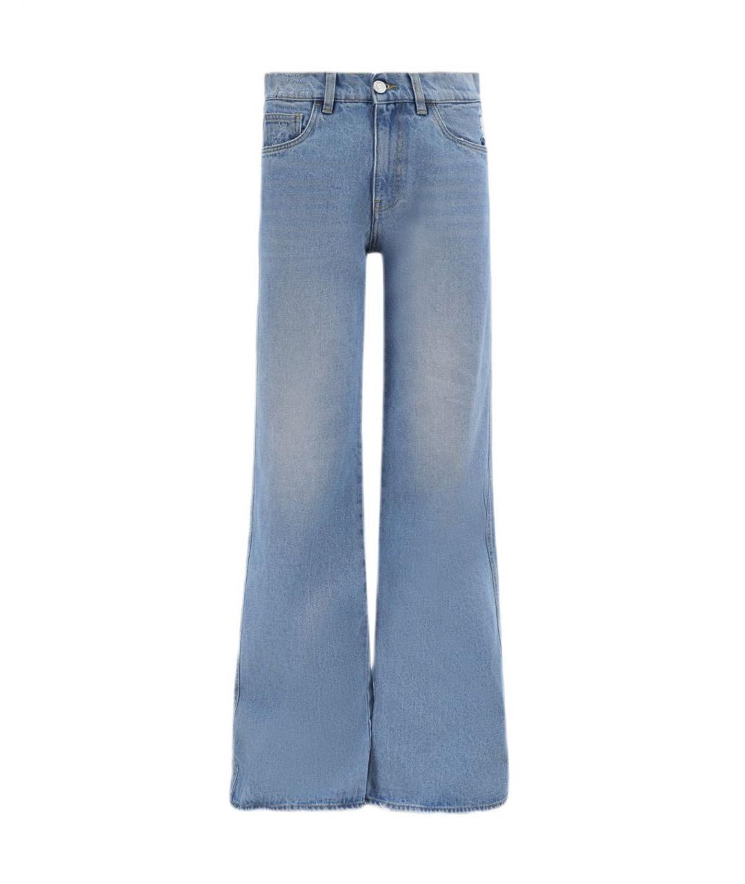 COPERNI Голубые хлопковые прямые джинсы, фото 1