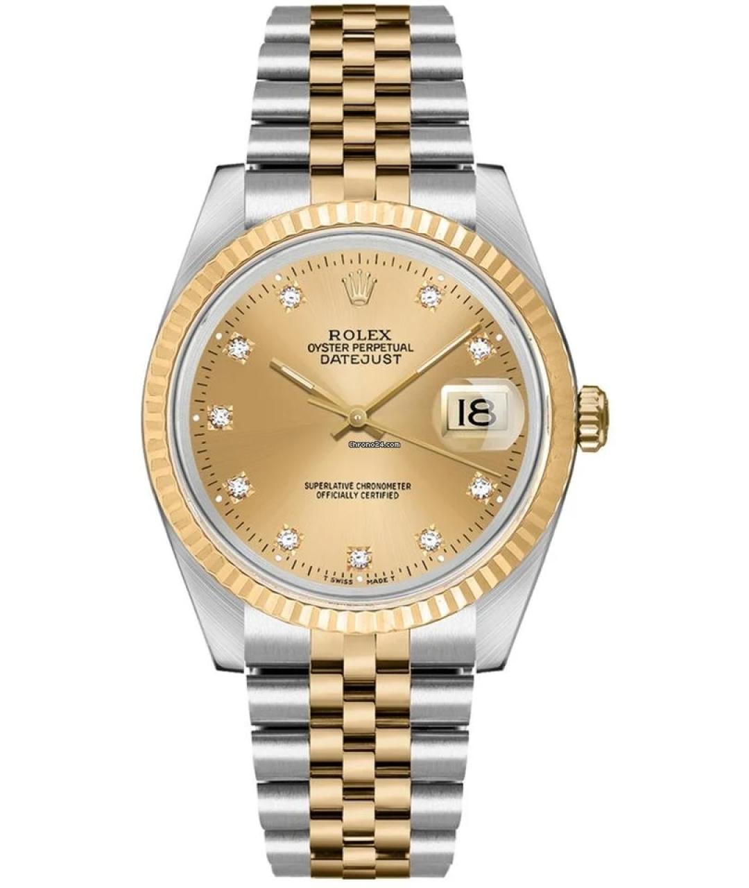 ROLEX Золотые часы из желтого золота, фото 1