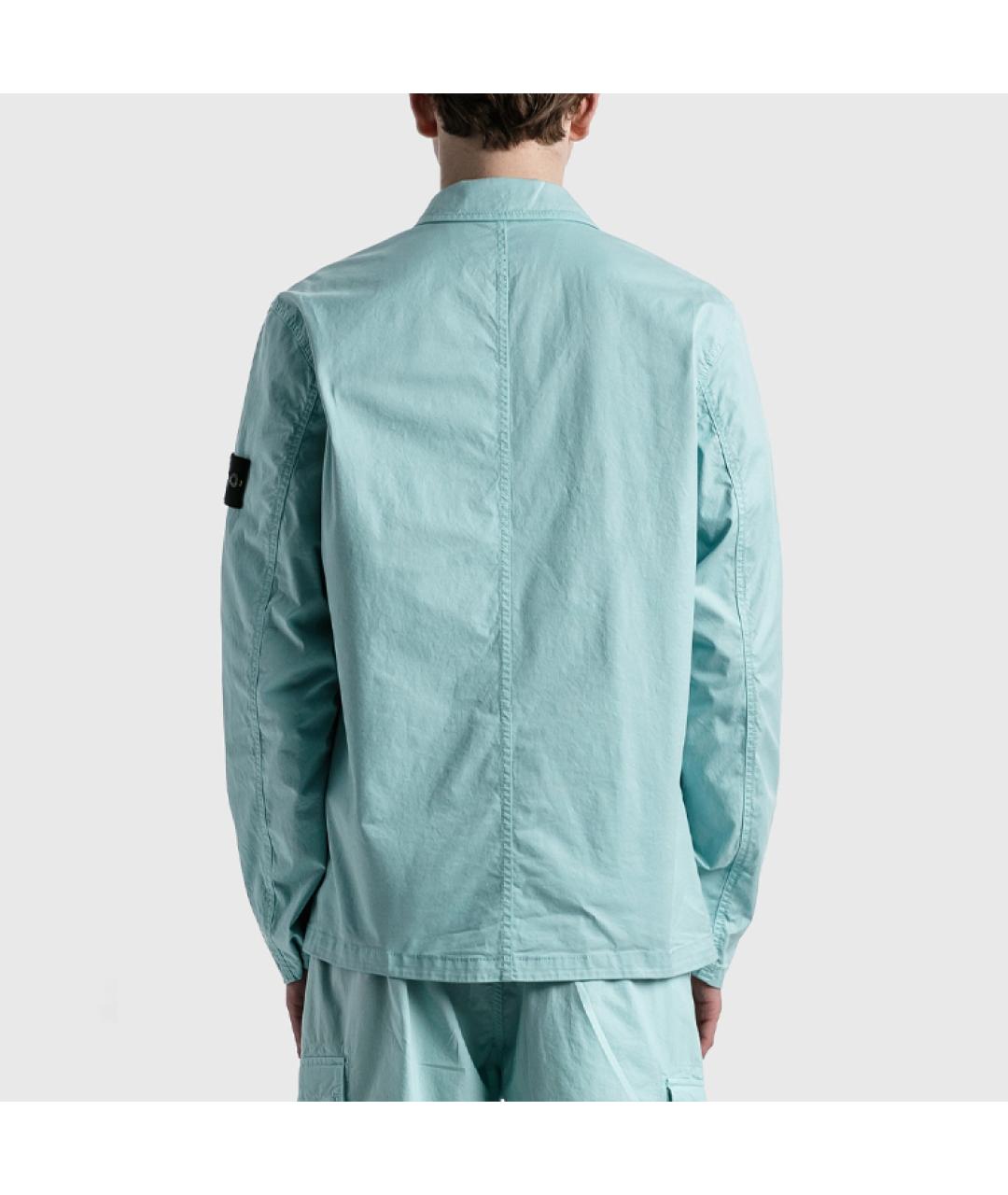 STONE ISLAND Голубая куртка, фото 4