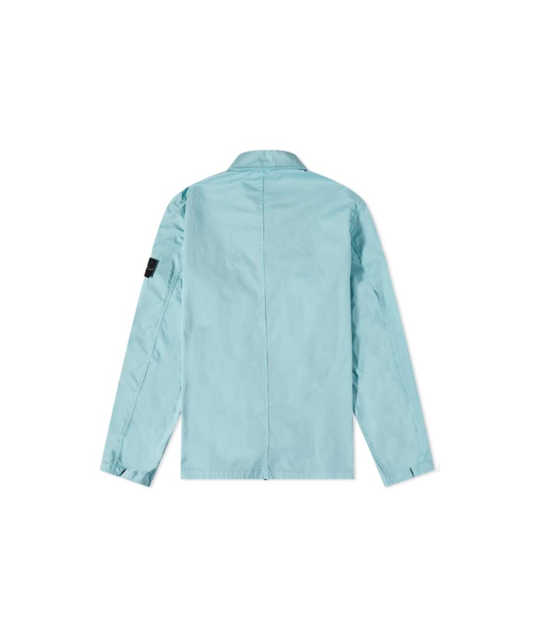 STONE ISLAND Голубая куртка, фото 2
