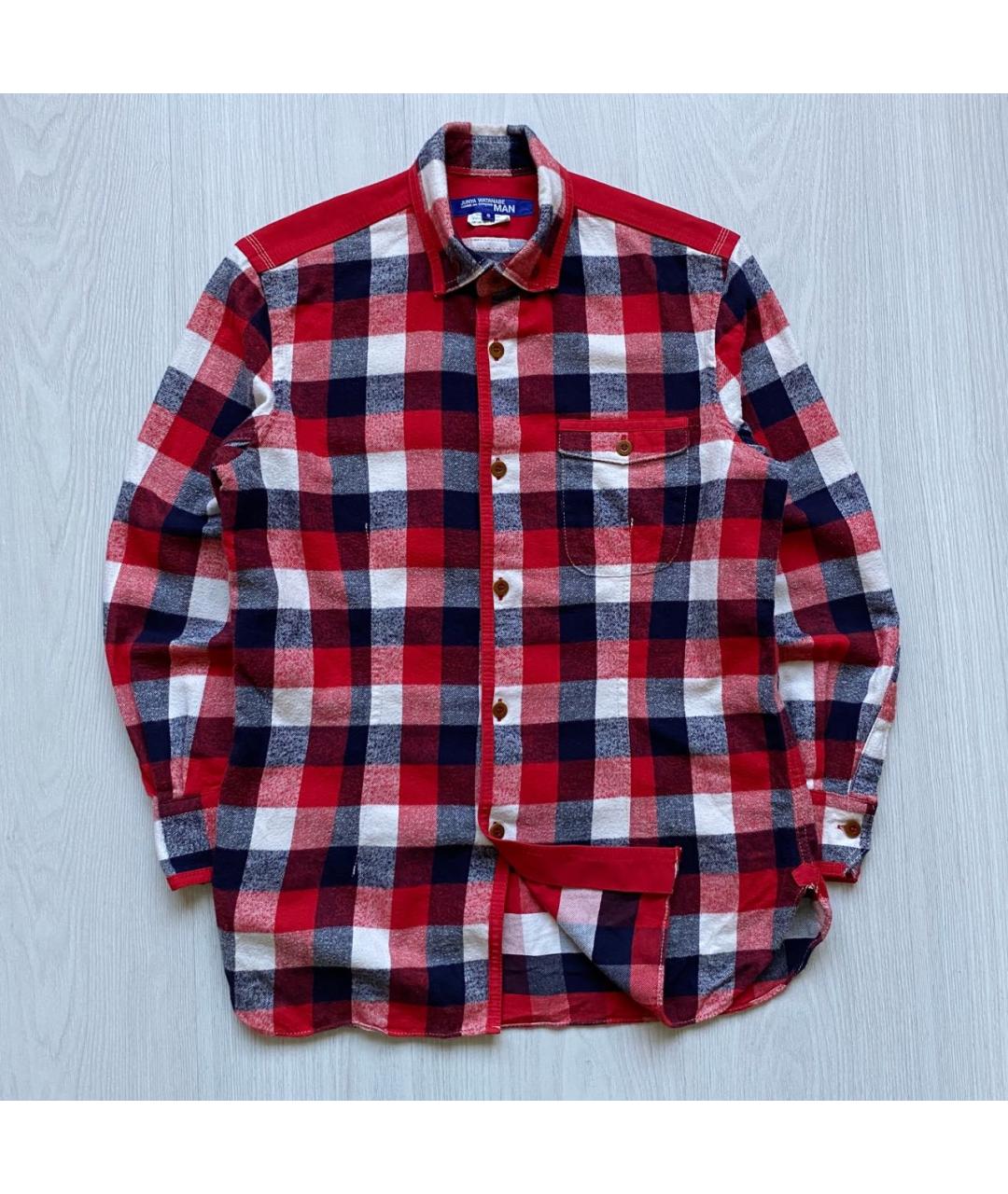 JUNYA WATANABE COMME DES GARÇONS Мульти хлопковая кэжуал рубашка, фото 9