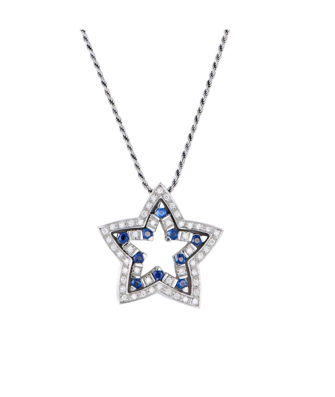 DAMIANI Темно-синяя подвеска из белого золота, фото 1