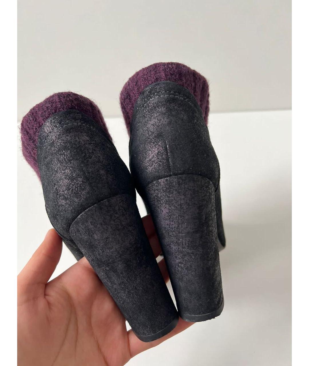 CHANEL Мульти текстильные ботинки, фото 3