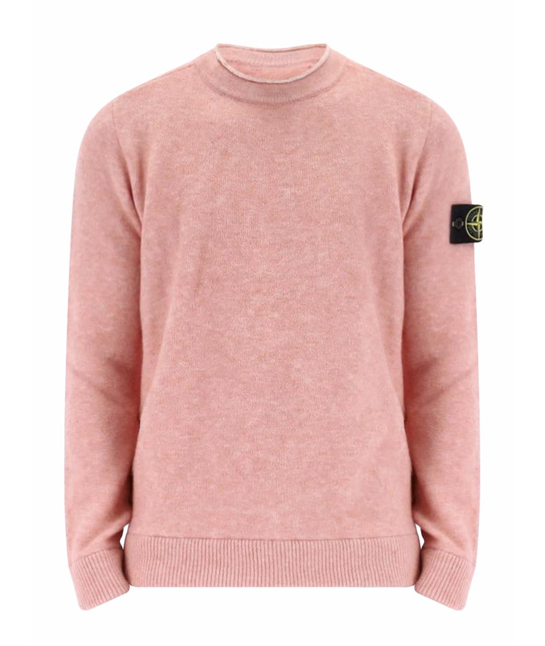 STONE ISLAND Розовый джемпер / свитер, фото 1