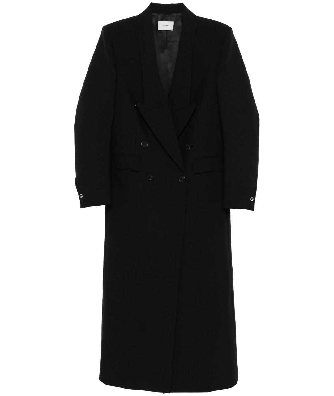 COPERNI Черное шерстяное пальто, фото 1